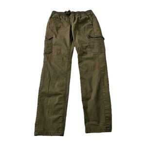Prana Pants Womens Small Green Organic Cotton Crestwood‎ Cargo Jogger Hiking